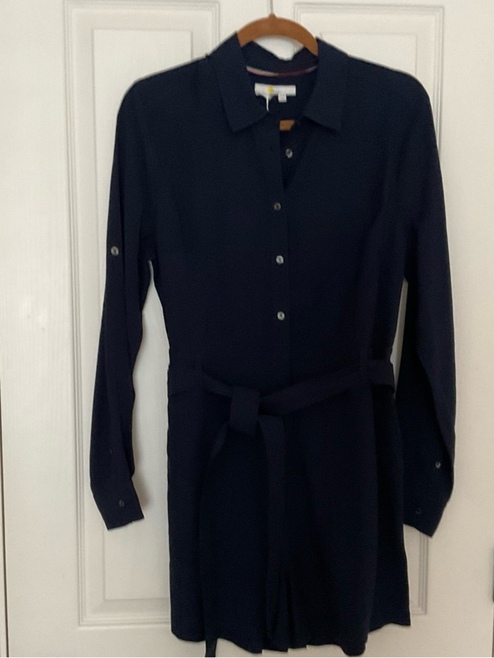 Women's Navy Dress Romper